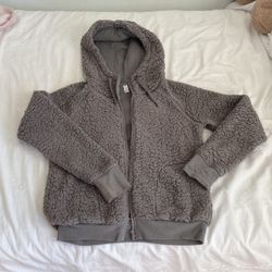 Zella Sherpa Hoodie Hooded Jacket Women’s Size small 
