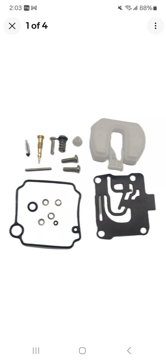 Yamaha 4-Stroke Outboard Carburetor Repair Kit