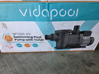 3HP vida pool pump