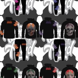 Rhinestone Skull Hoodie