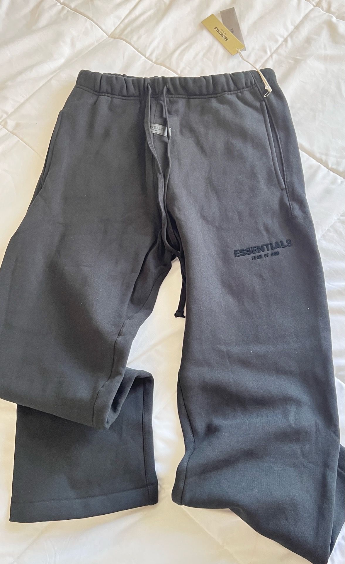 Essentials sweatpants size M and L
