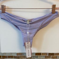 PILYQ WOMENS BIKINI BOTTOM RUCHED NWT