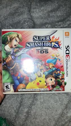 3ds super smash bros game