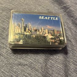 Playing Cards Seattle Skyline 