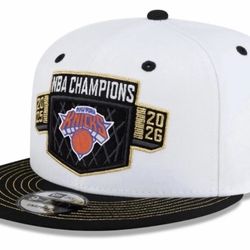 New York Knicks Champion Hat White AUTHENTIC New