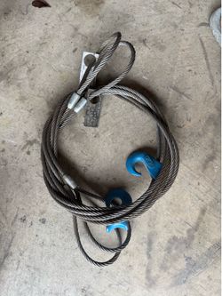 3/8 steel wire straps- Set