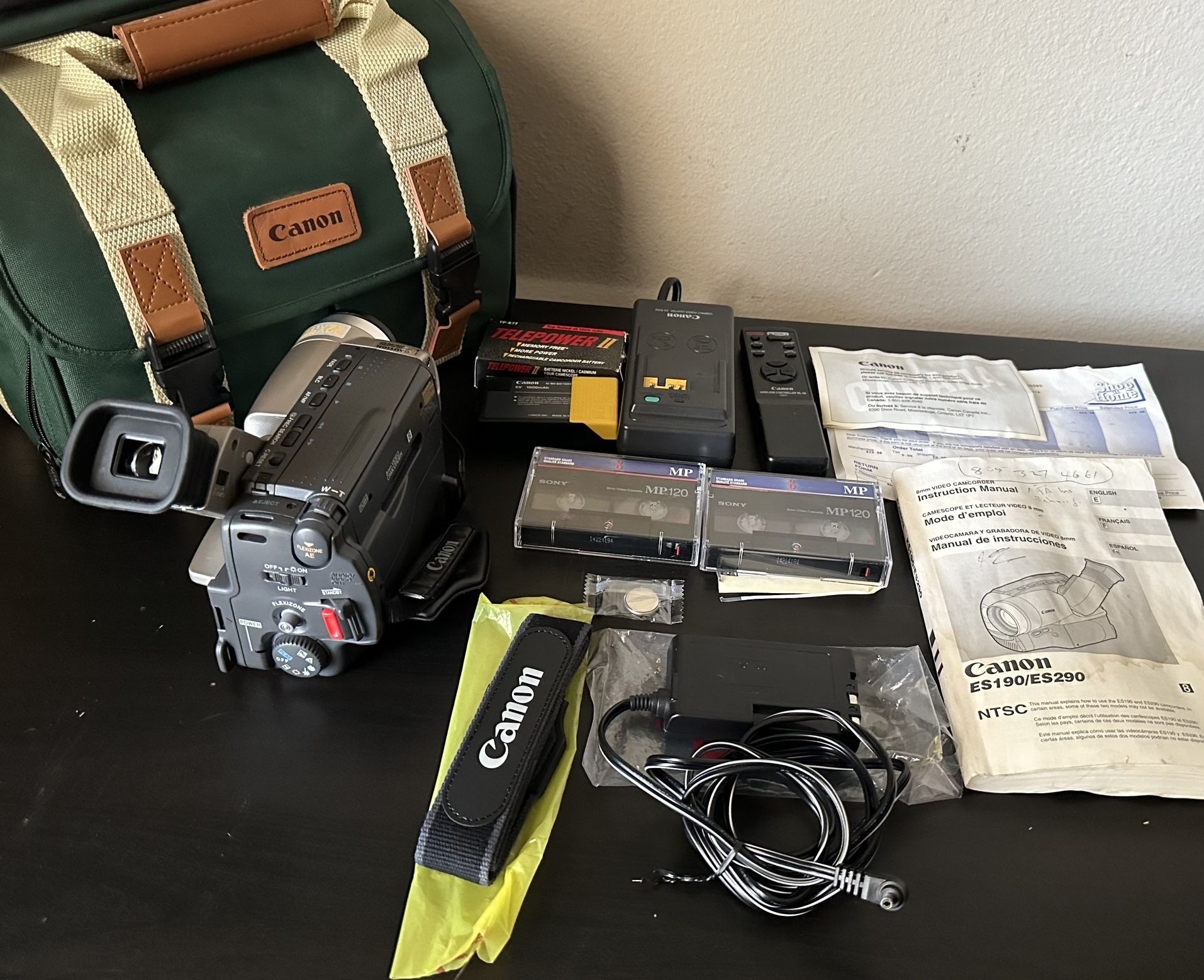 Canon 8mm Camcorder