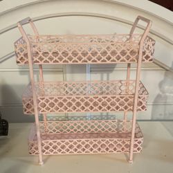 Pink Metal Rack