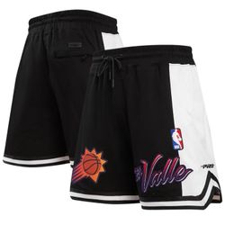 Men's Pro Standard Black Phoenix Suns 2023/24 City Edition DK Shorts