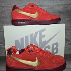 Nike SB P-Rod 1 Habanero Red Team Red IQ5648-600 Mens 7.5 / Womens 9 New In Box