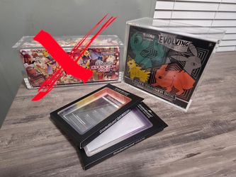 Pokemon cards evolving skies and tohoku box