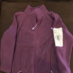 Girls fleece jacket size small