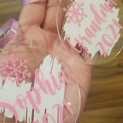 Personalized Gift Tag Or Tree Ornaments