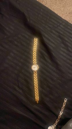 Gold-Tone Women's Bracelet Watch