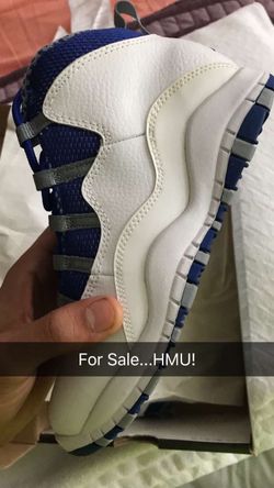 Retro Jordan 10s Royal Blue 4Y