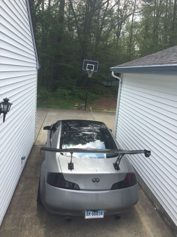 Carbon fiber nrg spoiler Infiniti g35 coupe
