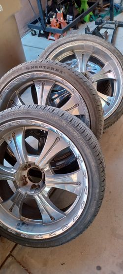 tire And Rims 5x135 Lug 22in Rims 265/30 22