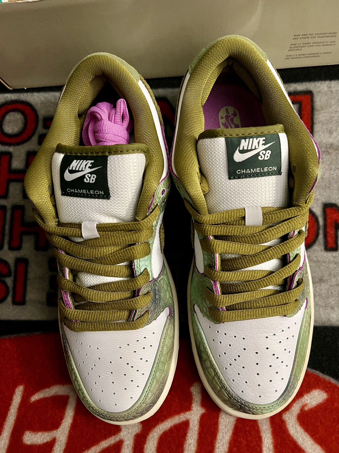 Nike Sb Dunk Low Chameleon size