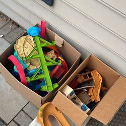 Loose Hot Wheel Track Lot