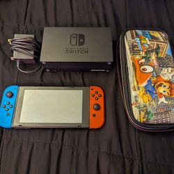 Like New Nintendo Switch Bundle With 10 Games