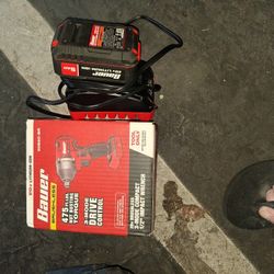 Bauer Brushless IMPACT Wrench With Battery AND CHARGER