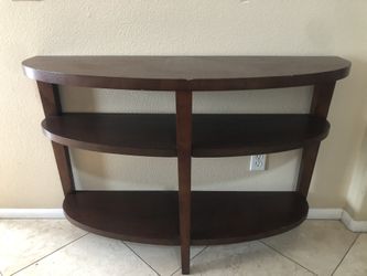 47” Brown Console Table/ Entryway Table