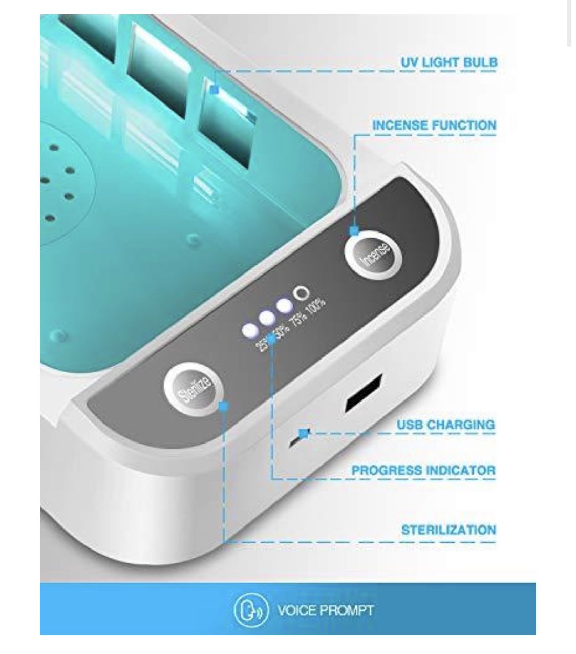 Brand New UV Light Disinfection Box, Disinfection Sterilization Box