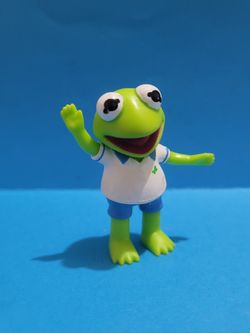 Disney Junior Muppet Babies Kermit The Frog 2.25" Mini Figure Toy Topper 2019.