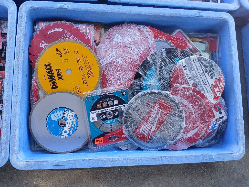 Saw Blade 5 1/2" 6 1/2" 7 1/4" $10 - $12 Firm