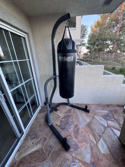 80lb Boxing MMA Heavy Punching Bag and Stand