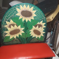 Glow In The Dark Sunflower Bench Seat