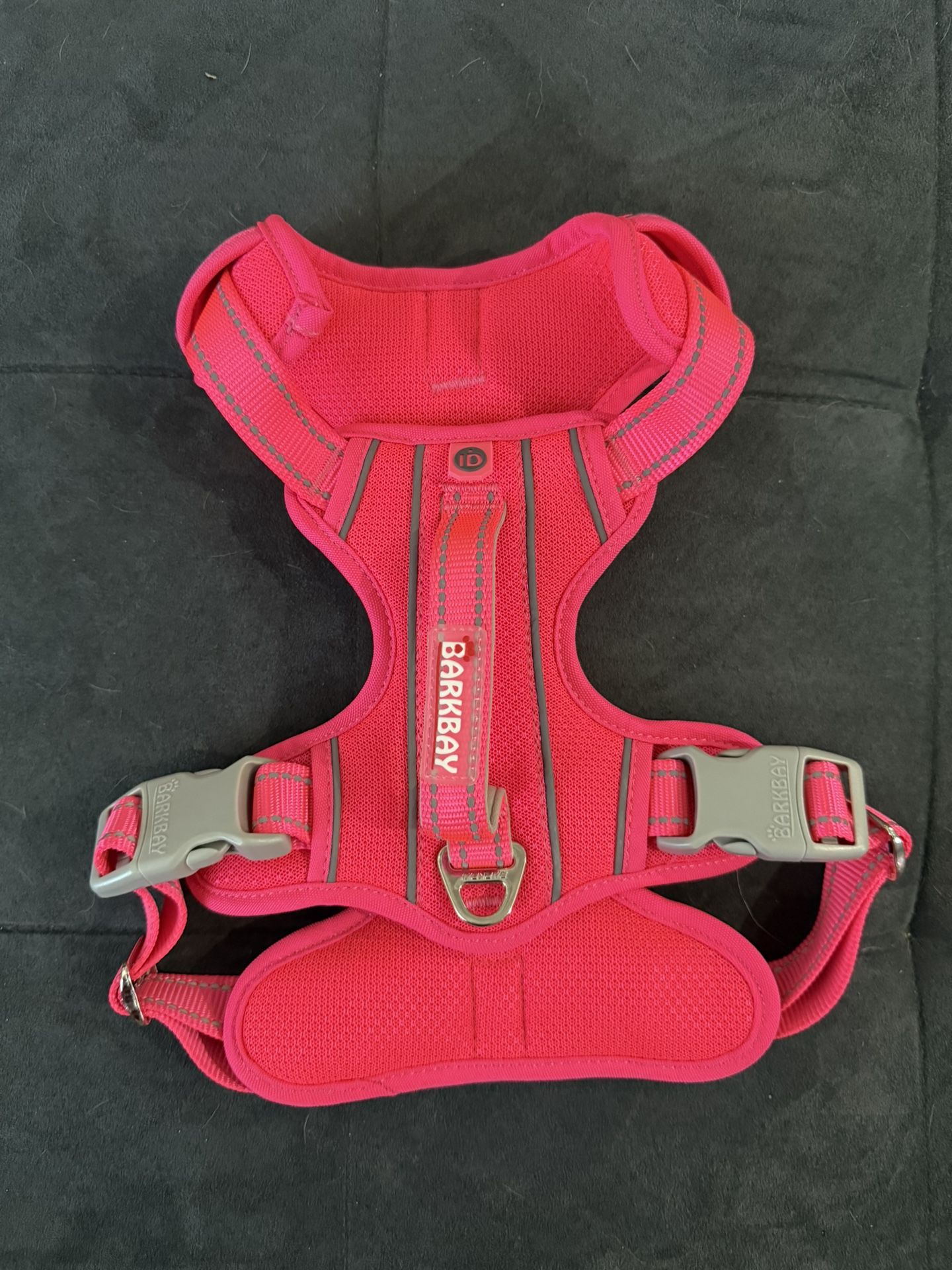 BARKBAY No-Pull Dog Harness (Pink, Small)