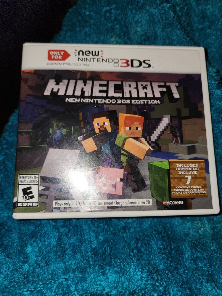 Minecraft New Nintendo 3DS Edition