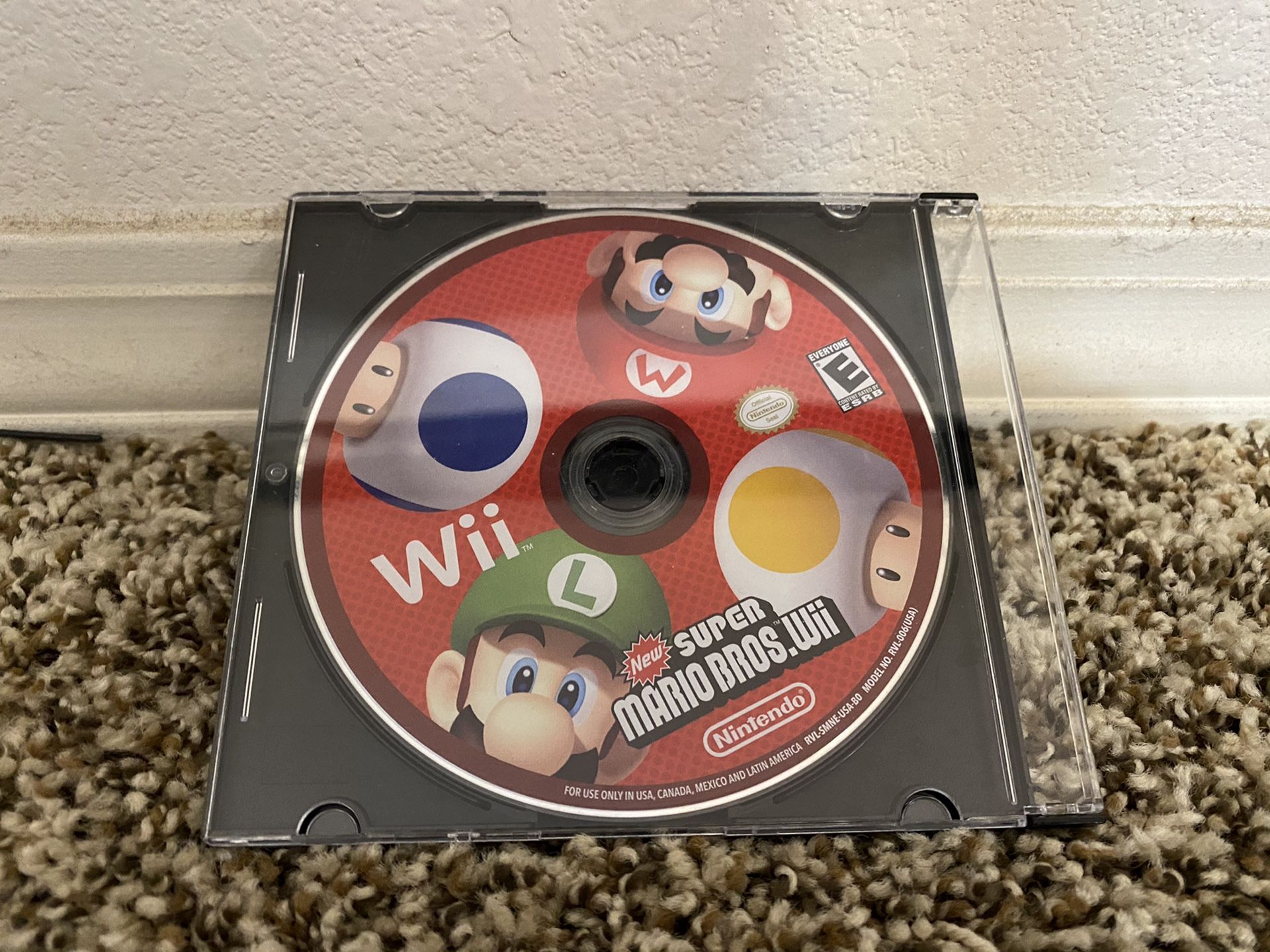 Super Mario bro’s for wii