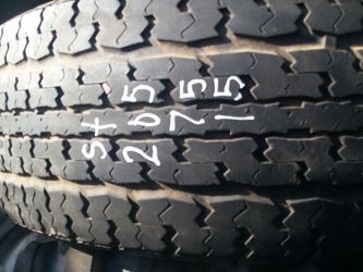 ST205 75 15 one good trailer tire