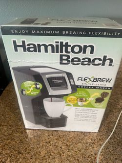 Brand new Hamilton Beach one cup coffee maker