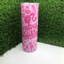 Barbie Gift Barbie Cup Inflated Barbie Tumbler New In Box Stainless Steel