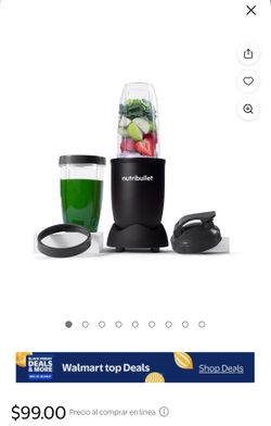nutribullet Pro 32oz. Batidora Personal de 900 Vatios, Negro Mate, NB9-0901AK