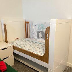 Crib And Changing Table