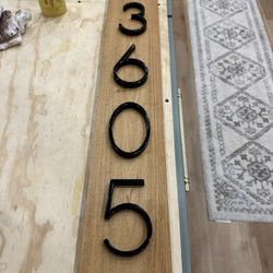 Address Plaques