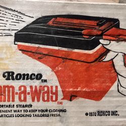 1970 Ronco Steam-a-way Portable Steamer