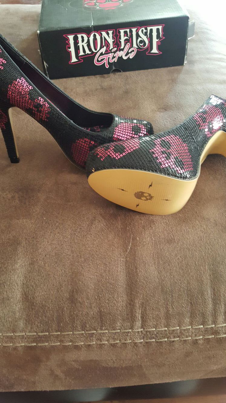 Size 7 iron fist heels