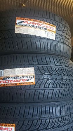2x 305x35-24 brand new $230 for 2 tires