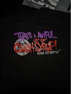 Size S That’s a lot of cough syrup
