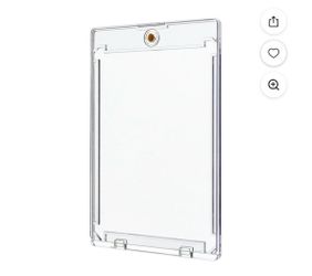 Transparent Gaming Card Display Case, Moisture-Resistant Seal or Collectors