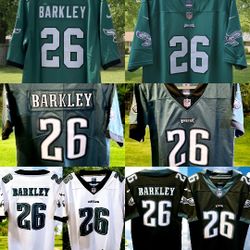 Philadelphia Eagles Jalen Hurts Saquan Barkley stitched Jersey

Brand new with tags!