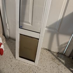 Cat dog slider door insert