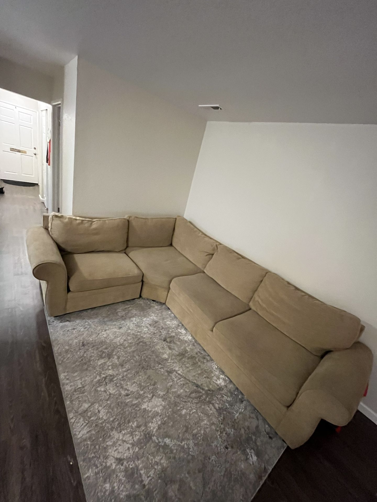 Pottery Barn L -Shaped Couch