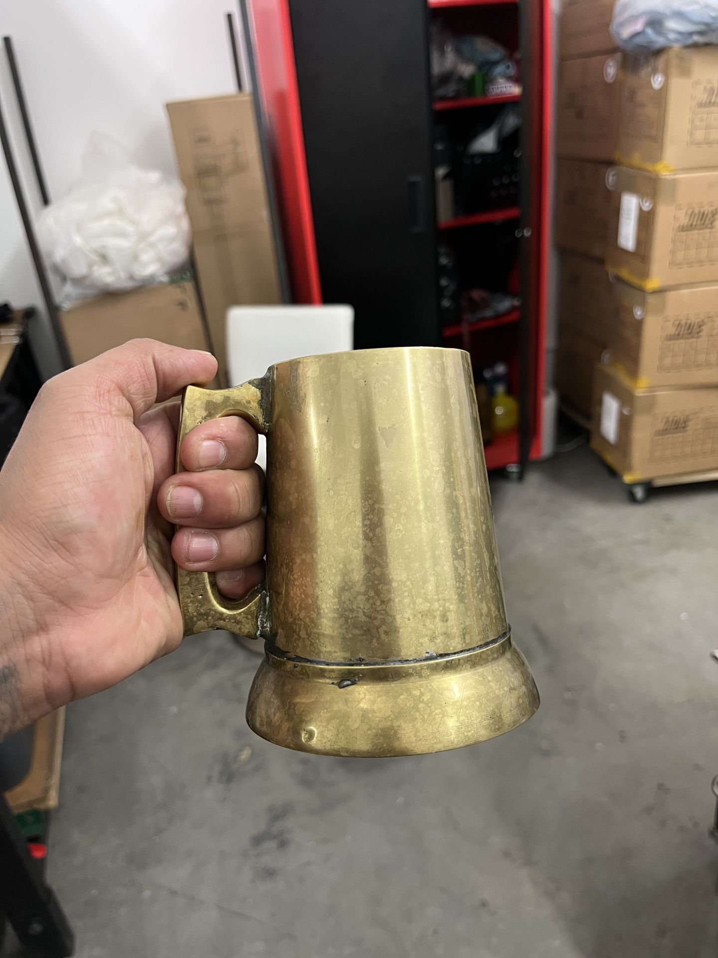 Metal cup