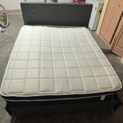 Queen Bed Frame And Mattress 
